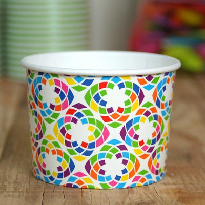 UNIQ® 12 oz Kaleidoscope Ice Cream Cups