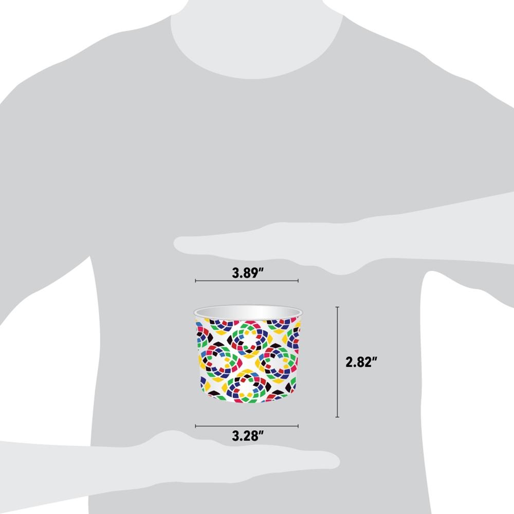 UNIQ® 12 oz Kaleidoscope Ice Cream Cups