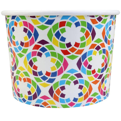 UNIQ® 12 oz Kaleidoscope Ice Cream Cups