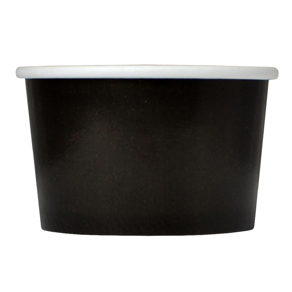 UNIQ® 4 oz Black Ice Cream Cups