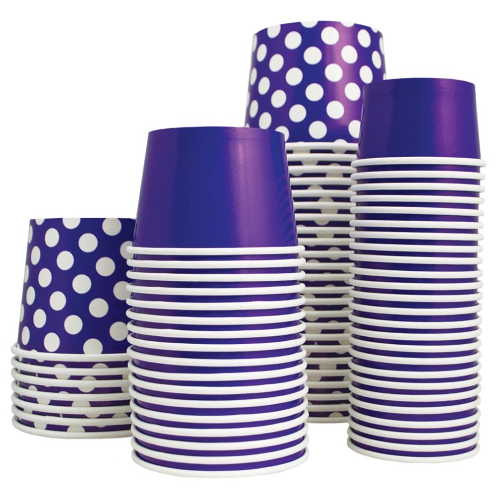 UNIQ® 6 oz Purple Ice Cream Cups