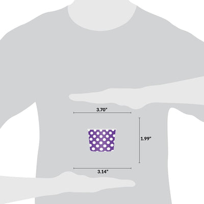 UNIQ® 6 oz Purple Polka Dotty Ice Cream Cups