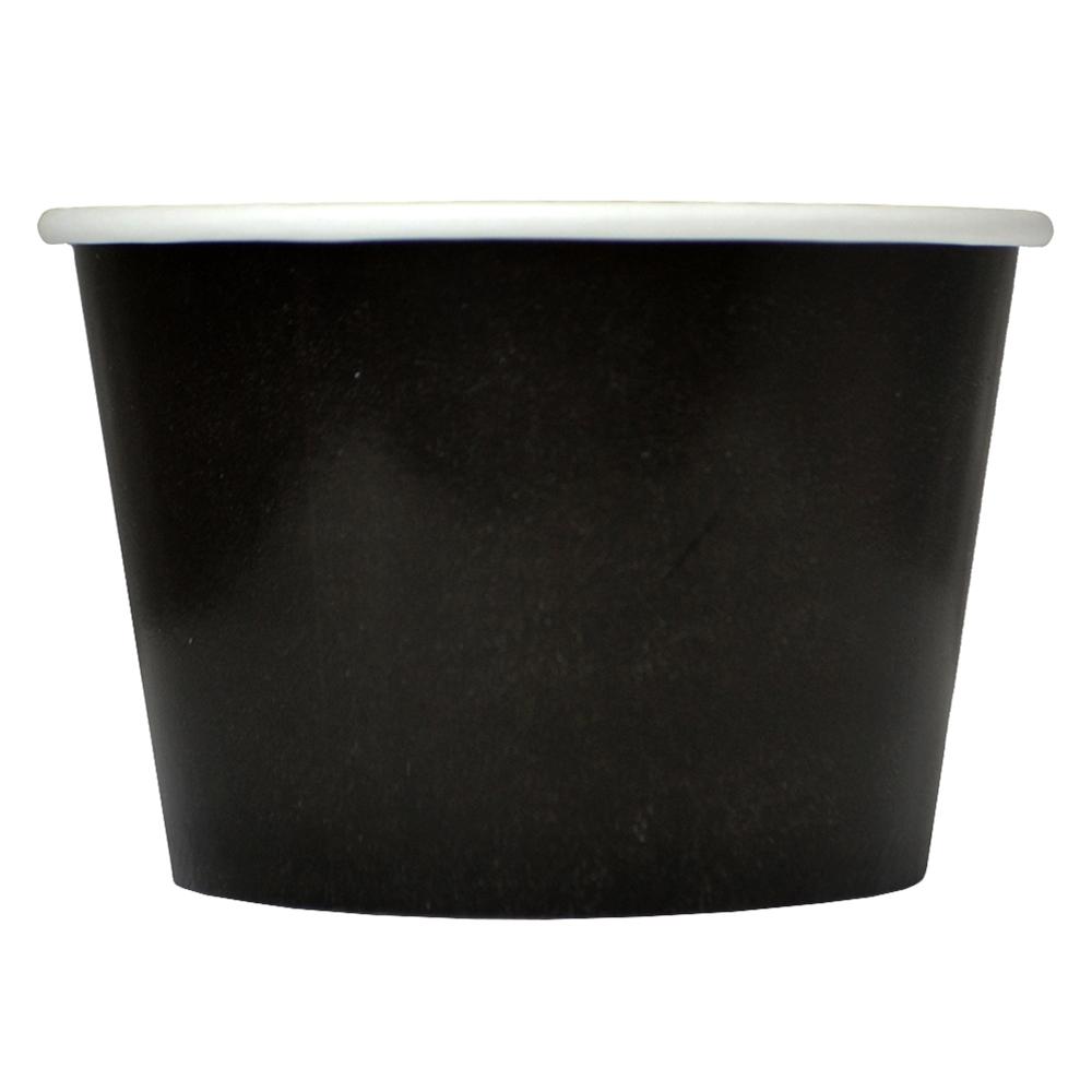 8 oz Paper Ice Cream Cups, Bowls, Dessert, Disposable, Colorful