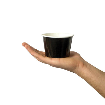 8 oz Paper Ice Cream Cups, Bowls, Dessert, Disposable, Colorful