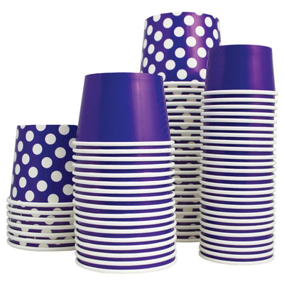 UNIQ® 8 oz Purple Ice Cream Cups