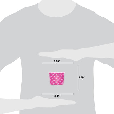 UNIQ® 6 oz Pink Swirls and Twirls Ice Cream Cups