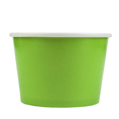 UNIQ® 8 oz Green Ice Cream Cups
