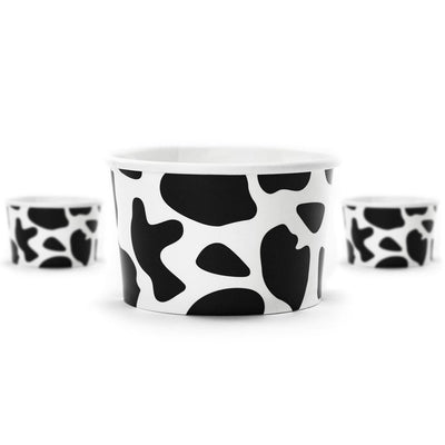 UNIQ® 4 oz Cowabunga Black Ice Cream Cups