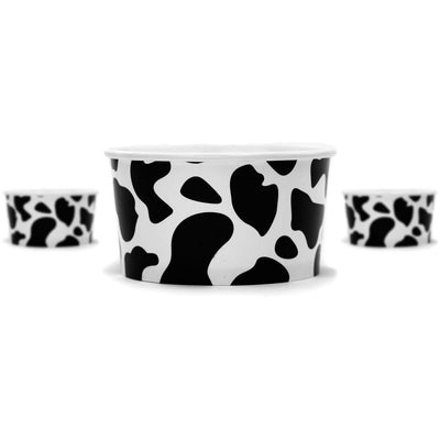 UNIQ® 6 oz Cowabunga Black Ice Cream Cups
