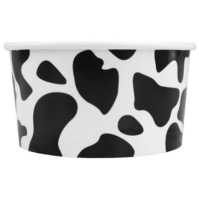 UNIQ® 6 oz Cowabunga Black Ice Cream Cups