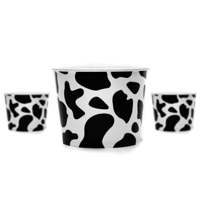 UNIQ® 12 oz Cowabunga Black Ice Cream Cups