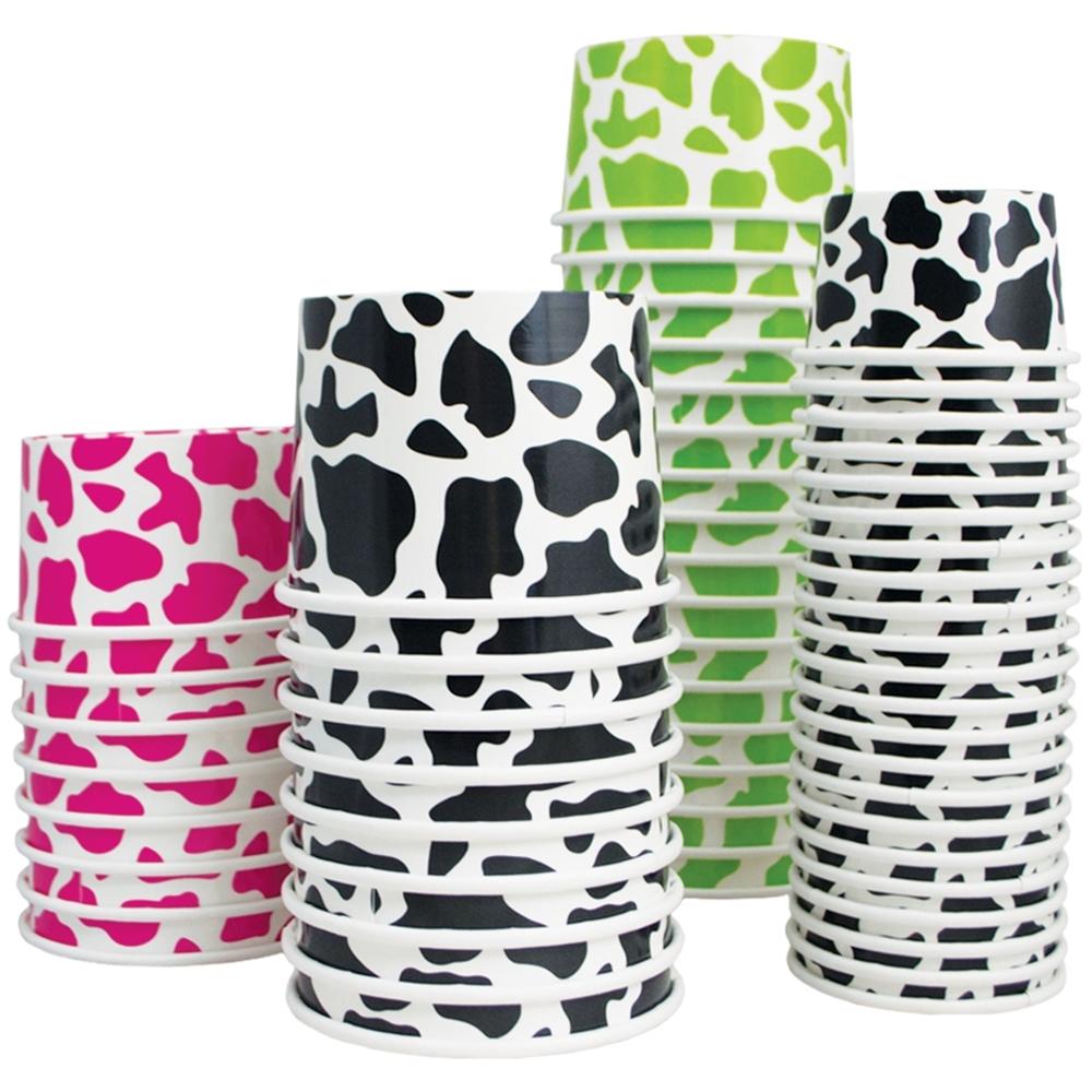 UNIQ® 12 oz Cowabunga Black Ice Cream Cups