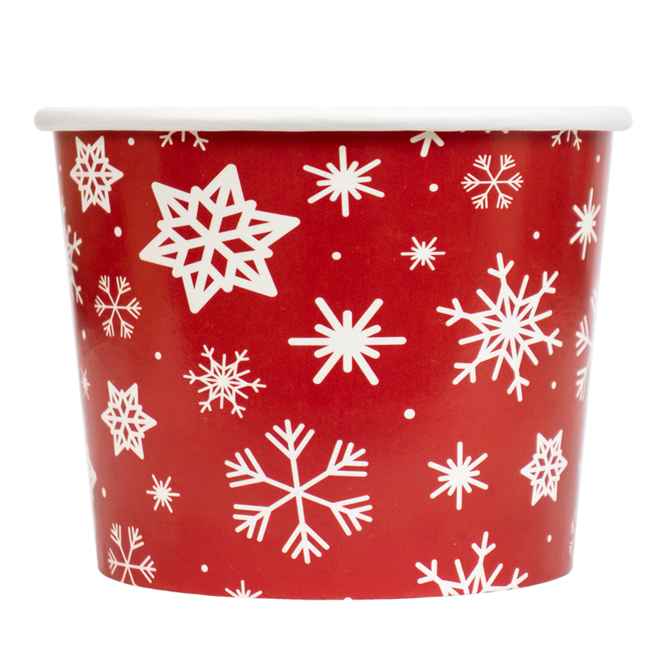 UNIQ® 12 oz Let it Snow Ice Cream Cups