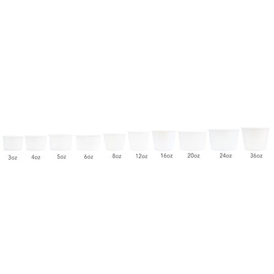 UNIQ® 5 oz Green Ice Cream Cups