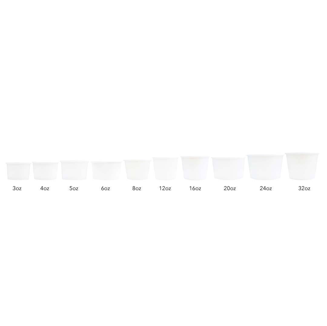 UNIQ® 6 oz Pink Ice Cream Cups
