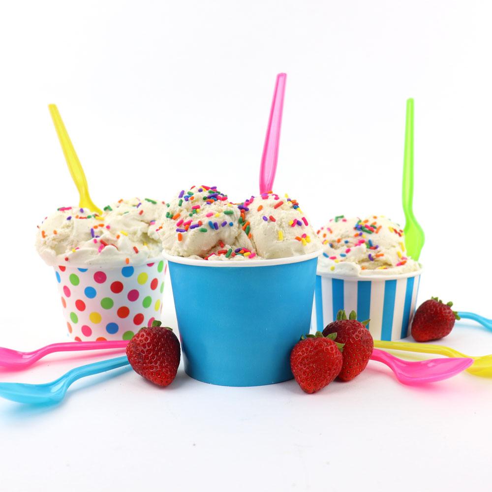 UNIQ® 12 oz Blue Ice Cream Cups