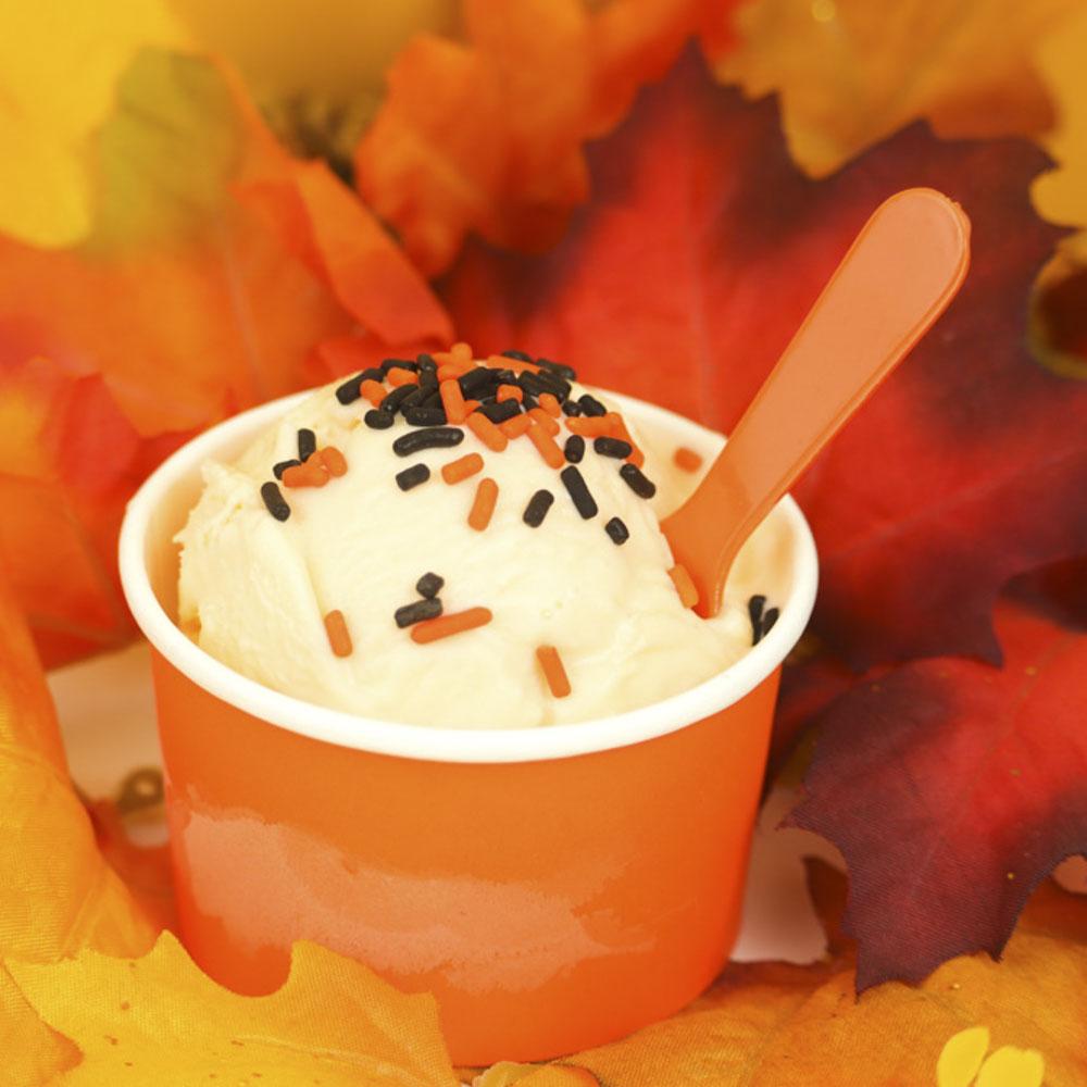 UNIQ® 4 oz Orange Ice Cream Cups