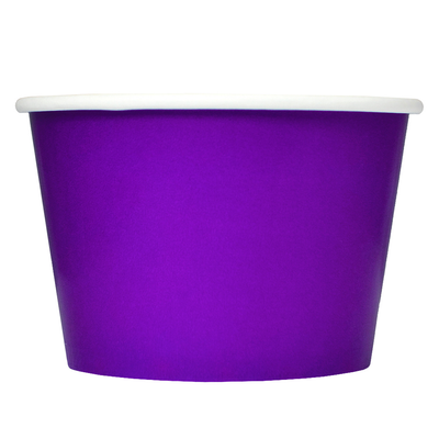 UNIQ® 8 oz Purple Ice Cream Cups