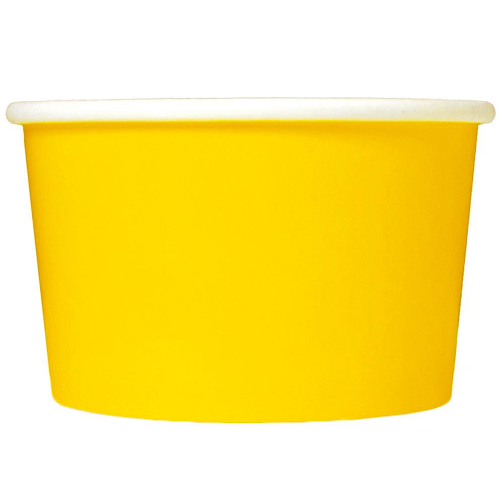 UNIQ® 4 oz Yellow Ice Cream Cups