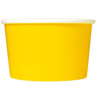 UNIQ® 4 oz Yellow Ice Cream Cups